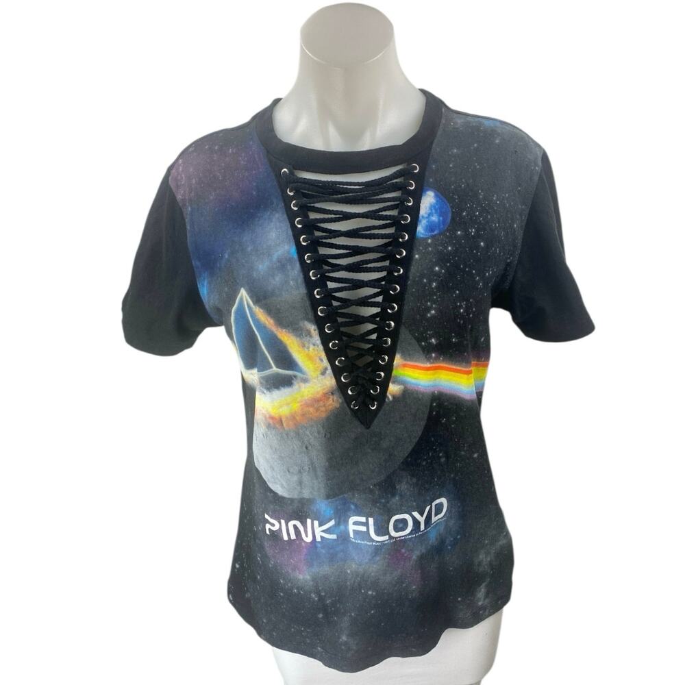 Pink Floyd The Dark Side of the Moon 2016 Crisscross Band T Shirt Tee Top Size S